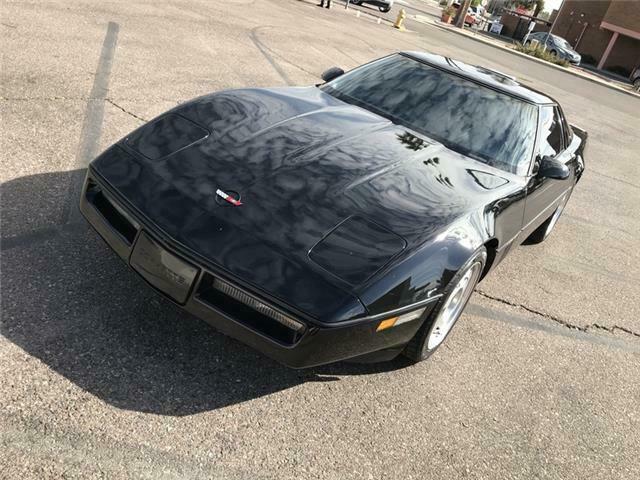 1990 Black Chevrolet Corvette Coupe