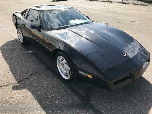 1990 Black Chevrolet Corvette Coupe