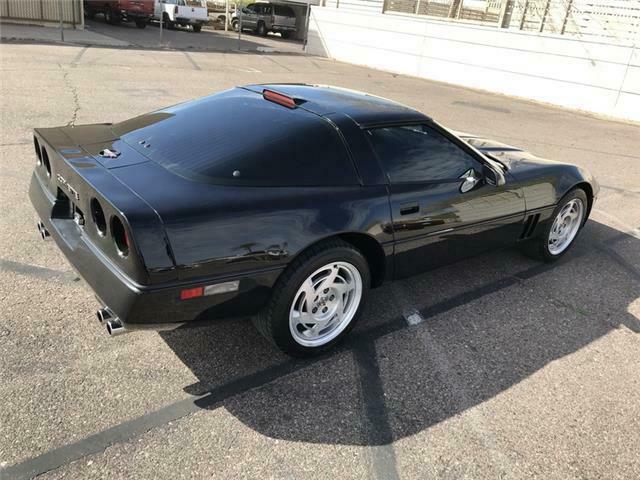 1990 Black Chevrolet Corvette Coupe