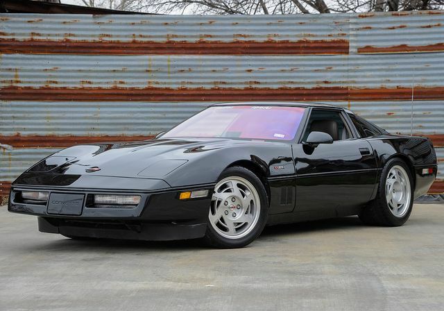 1990 Black Chevrolet Corvette Coupe