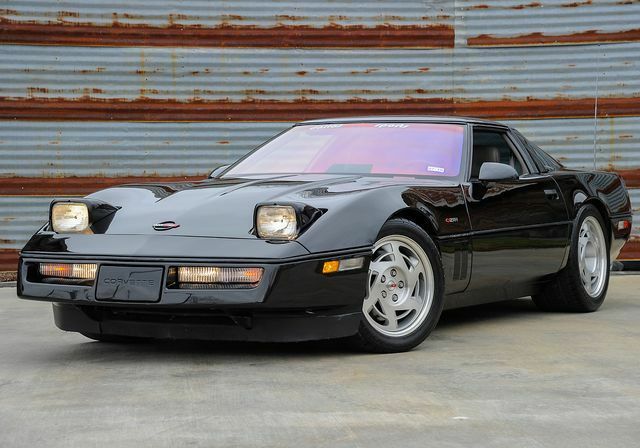 1990 Black Chevrolet Corvette Coupe