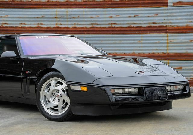 1990 Black Chevrolet Corvette Coupe