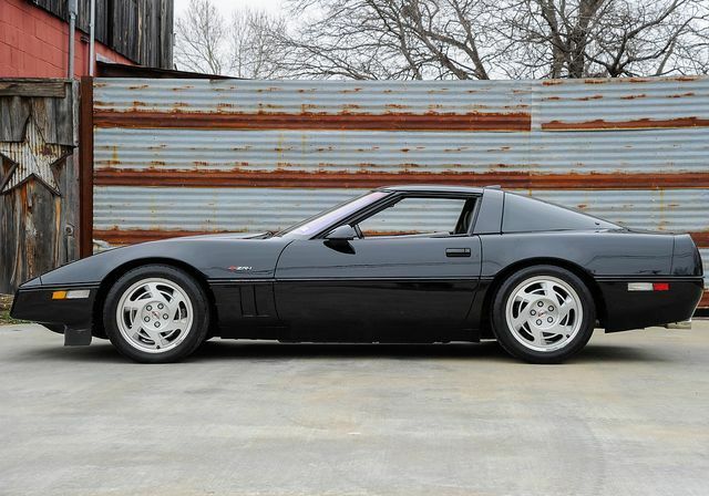 1990 Black Chevrolet Corvette Coupe