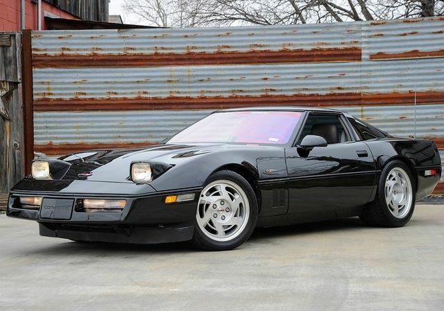 1990 Black Chevrolet Corvette Coupe