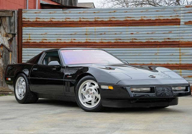 1990 Black Chevrolet Corvette Coupe