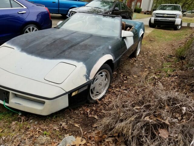 1990 Green Chevrolet Corvette Convertible