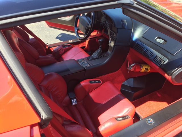 1990 Red Chevrolet Corvette Coupe