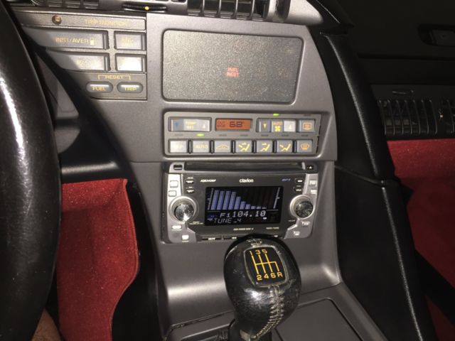 1990 Red Chevrolet Corvette Coupe