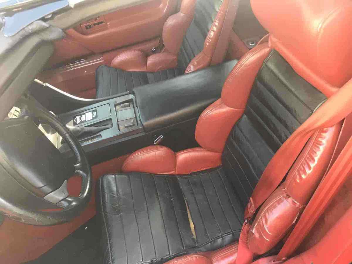 1990 Red Chevrolet Corvette Hatchback