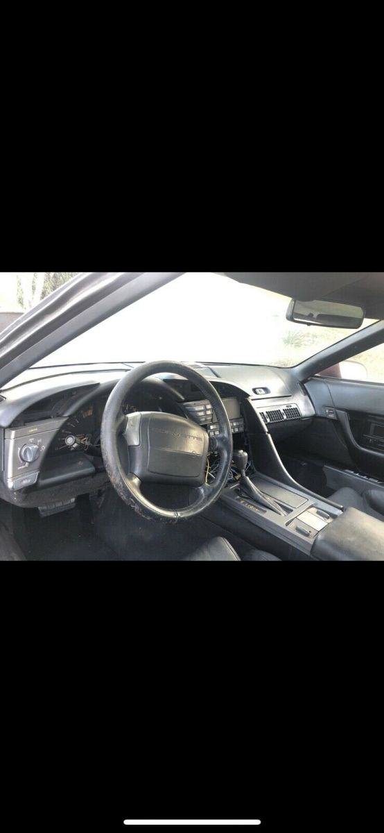 1990 Red Chevrolet Corvette Hatchback