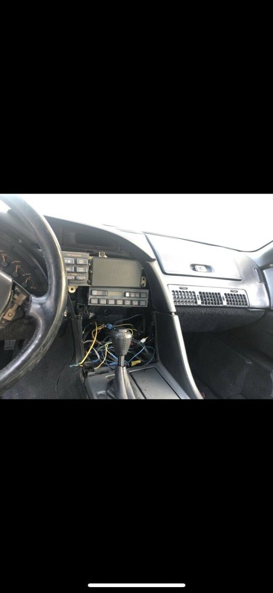 1990 Red Chevrolet Corvette Hatchback