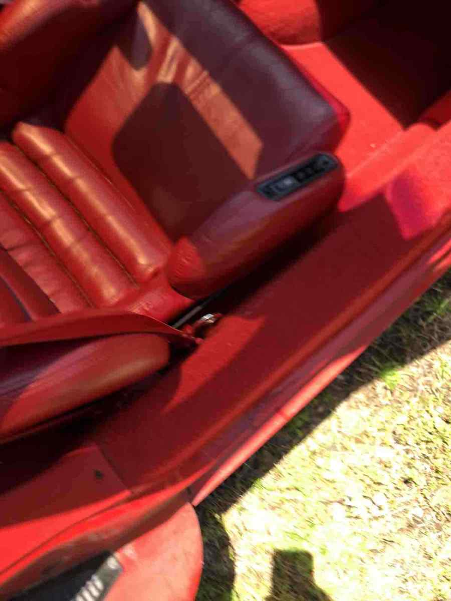 1990 Red Chevrolet Corvette Hatchback