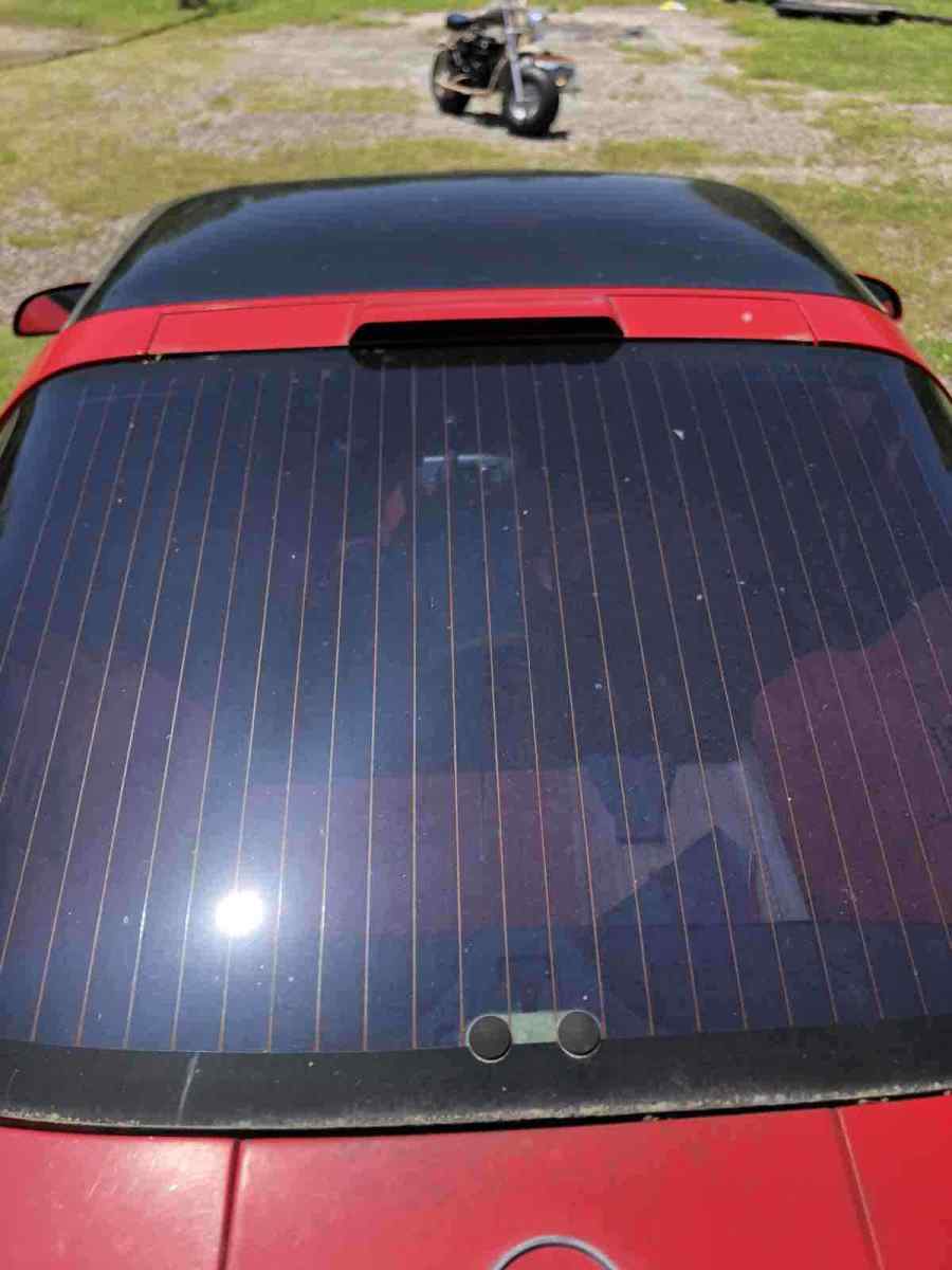 1990 Red Chevrolet Corvette Hatchback