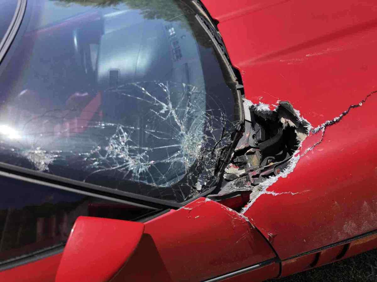 1990 Red Chevrolet Corvette Hatchback