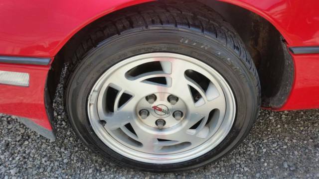 1990 Red Chevrolet Corvette Coupe