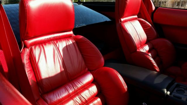 1990 Red Chevrolet Corvette Coupe