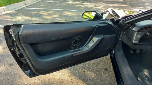 1990 Black Chevrolet Corvette Coupe