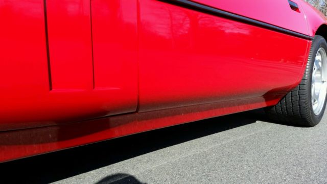 1990 Red Chevrolet Corvette Coupe