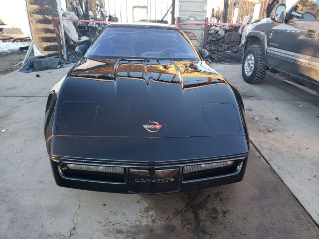 1990 Black Chevrolet Corvette
