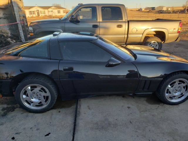 1990 Black Chevrolet Corvette