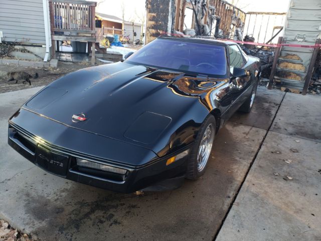 1990 Black Chevrolet Corvette