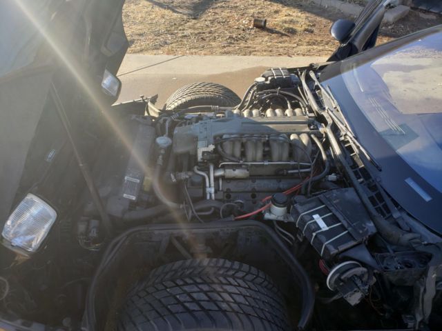 1990 Black Chevrolet Corvette