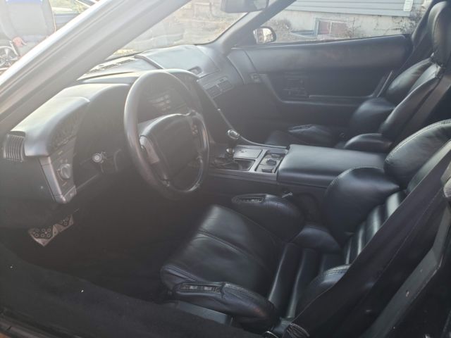 1990 Black Chevrolet Corvette