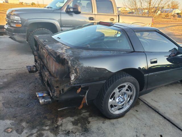 1990 Black Chevrolet Corvette