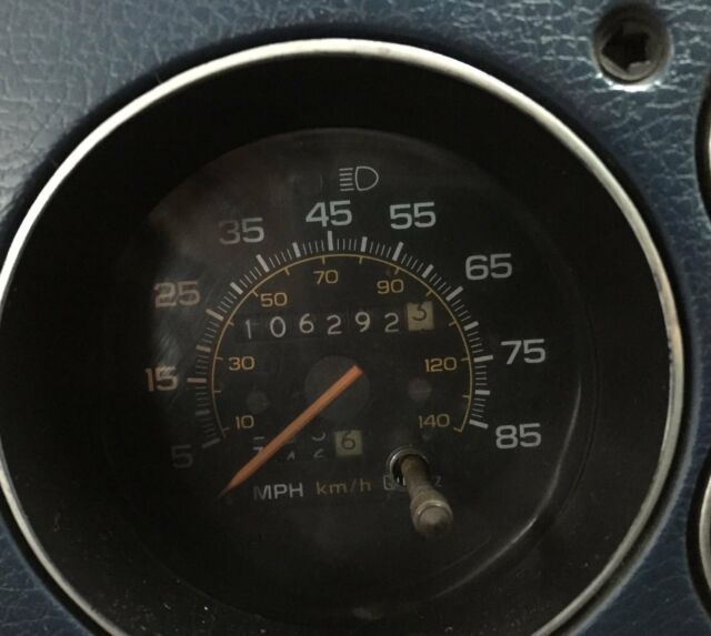 1990 Blue Chevrolet G20 Van Cargo Van