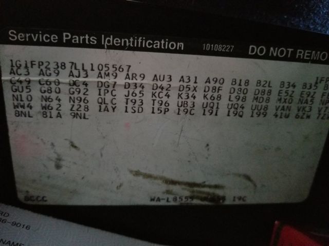 1990 Black Chevrolet Camaro Coupe