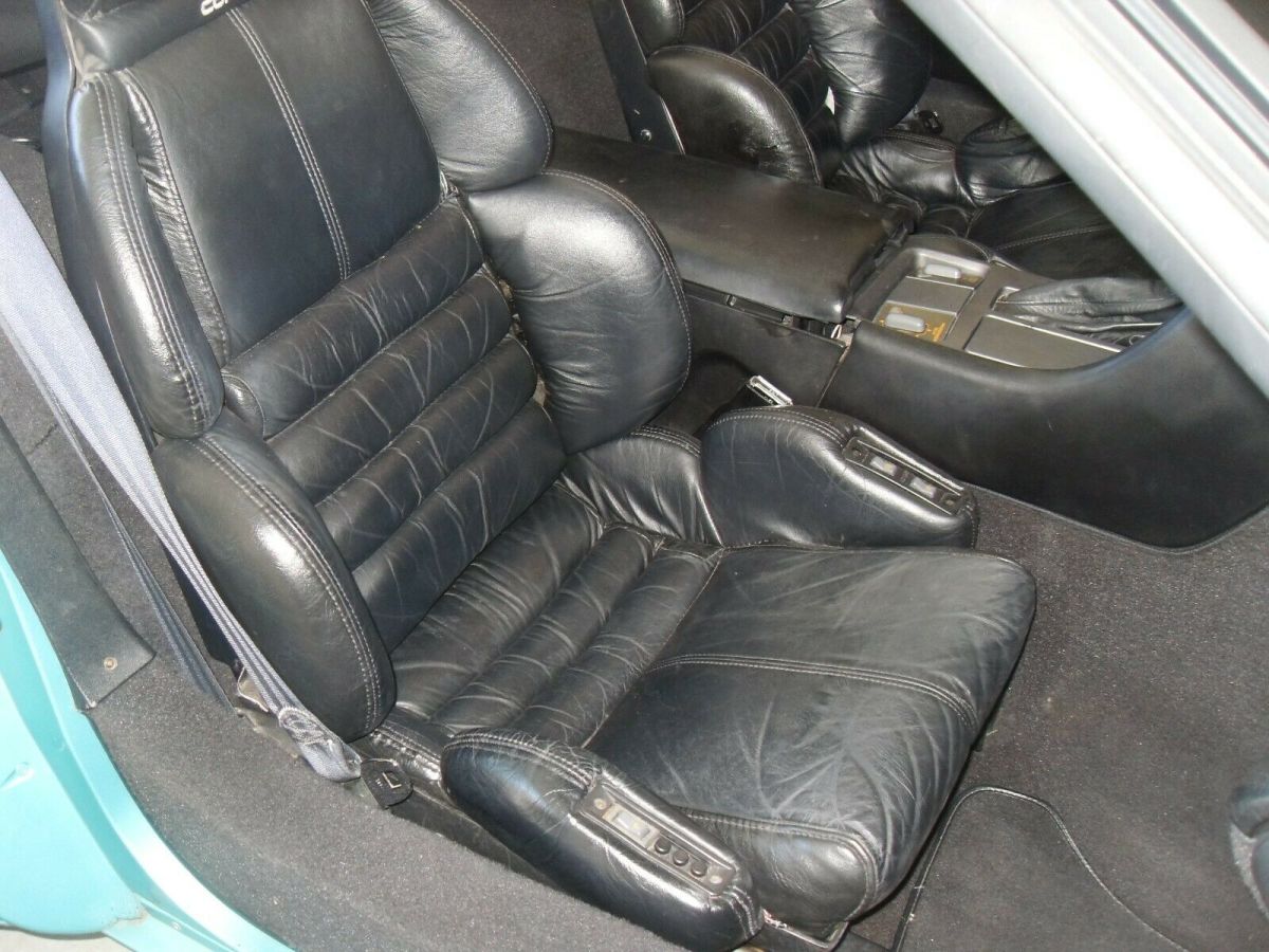 1990 Green Chevrolet Corvette Convertible