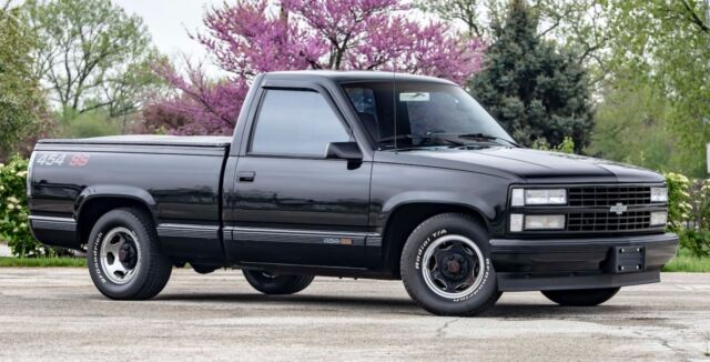 1990 Black Chevrolet Other Pickups Pick-Up