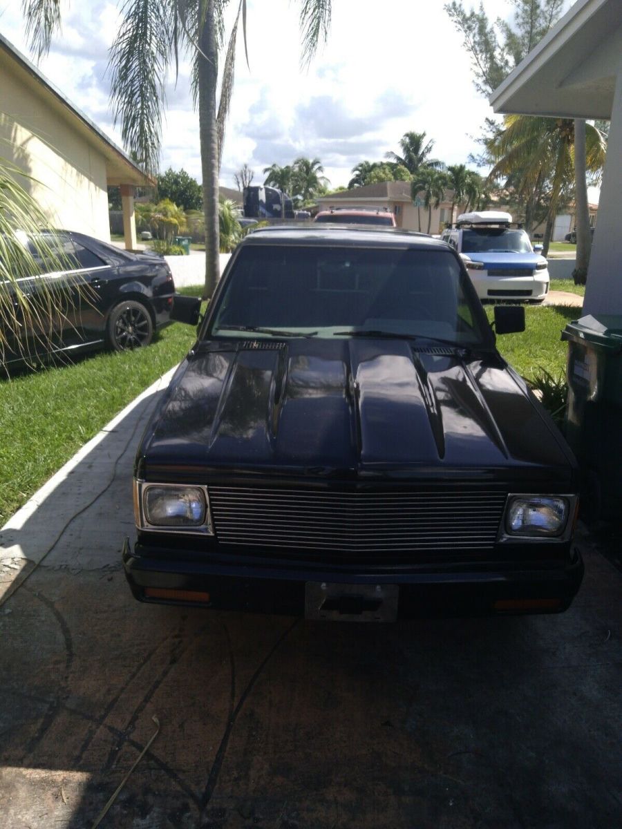 1990 Black Chevrolet S10 Pickup