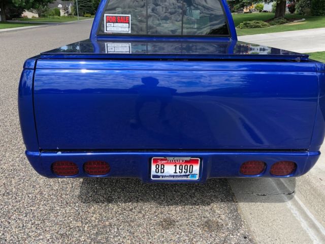 1990 Blue Chevrolet C/K Pickup 1500 Standard Cab Pickup