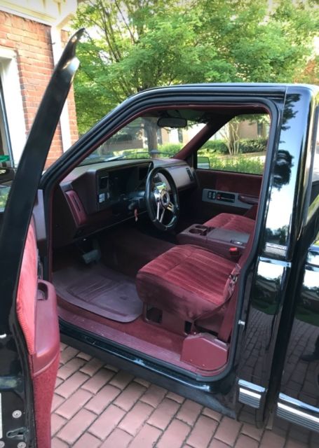 1990 Black Chevrolet Silverado 1500 Cab & Chassis