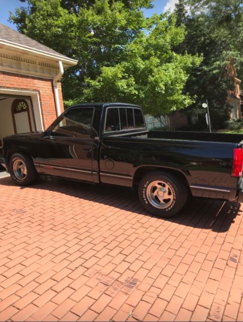 1990 Black Chevrolet Silverado 1500 Cab & Chassis