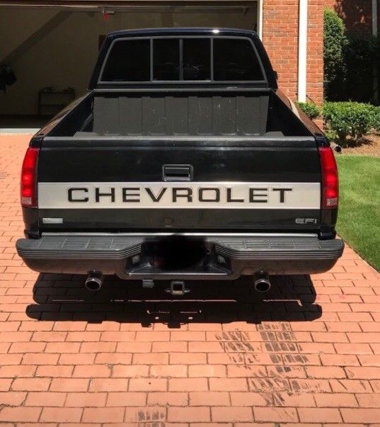 1990 Black Chevrolet Silverado 1500 Cab & Chassis