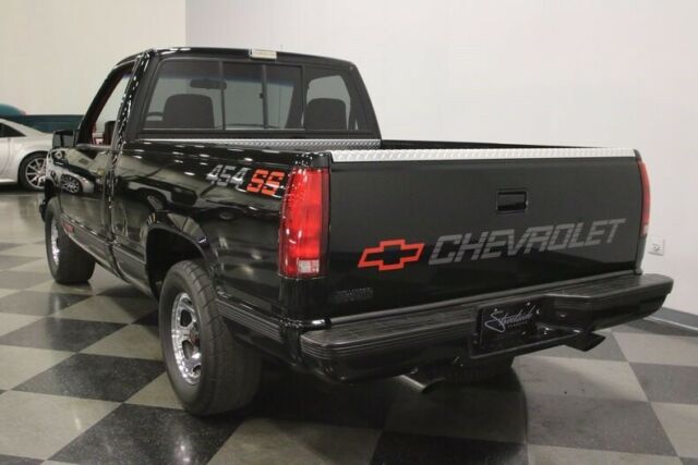 1990 Black Chevrolet Silverado 1500 Pickup Truck