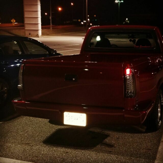 1990 Red Chevrolet Other Pickups Standard Cab Pickup
