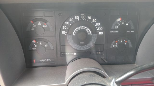 1990 Black Chevrolet Silverado 1500 Standard Cab Pickup