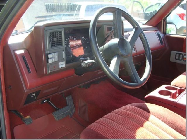 1990 Black Chevrolet C/K Pickup 1500 Standard Cab Pickup