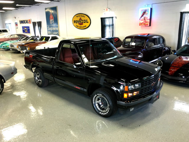 1990 BLACK Chevrolet C/K Pickup 1500 PICKUP