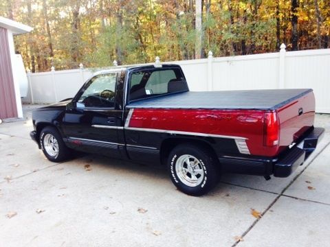 1990 Black Chevrolet Other Pickups Standard Cab Pickup
