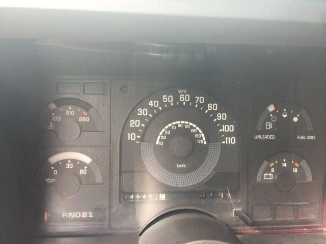 1990 Black Chevrolet C/K Pickup 1500 Standard Cab Pickup