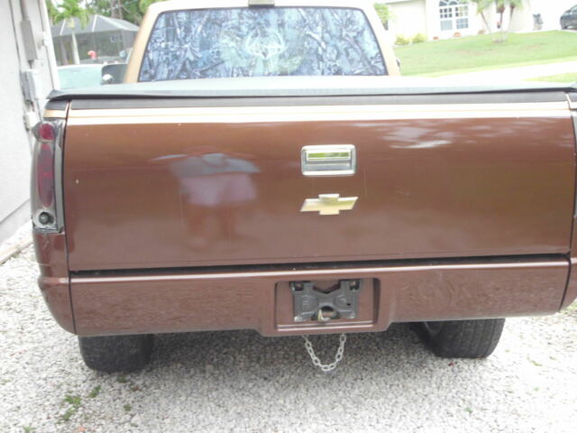 1989 Brown Chevrolet C/K Pickup 1500 Standard Cab Pickup
