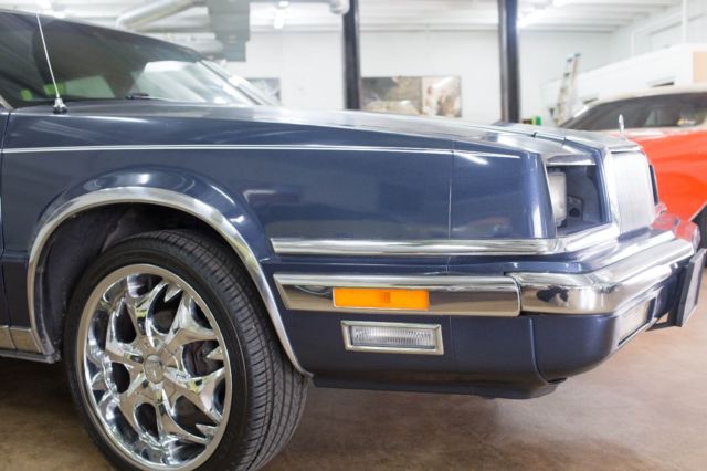 1990 Blue Chrysler New Yorker Sedan