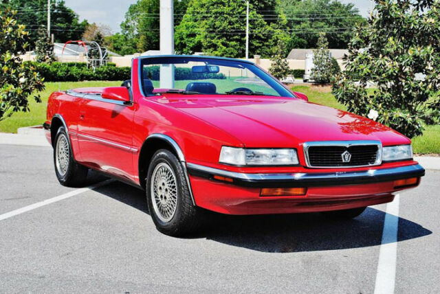 1990 red Chrysler Other Convertible