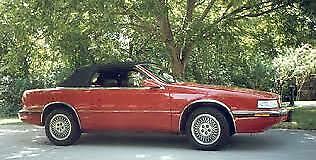 1990 red Chrysler Other Convertible