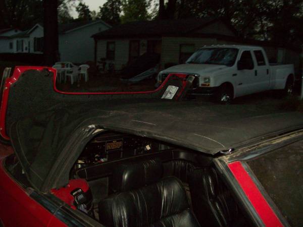 1990 Red Chrysler Other Convertible