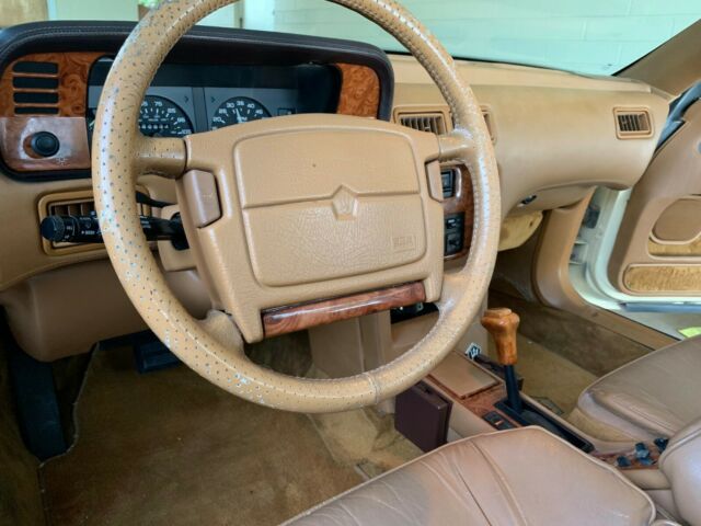 1990 Yellow Chrysler TC Maserati Convertible